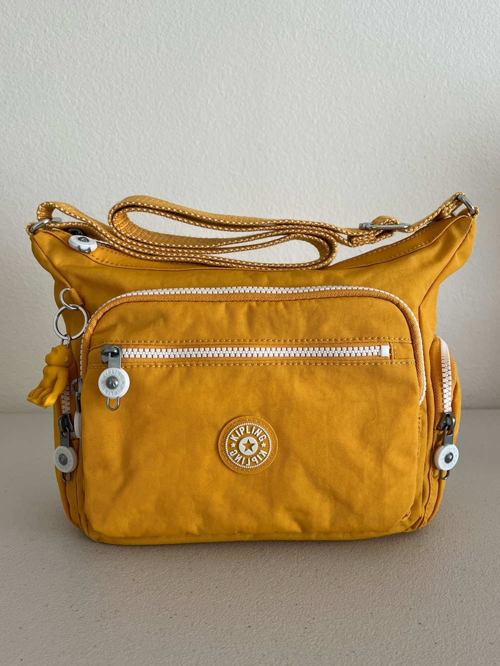 NWOT - Kipling Gabbie Small Crossbody Bag in Rapid Yellow